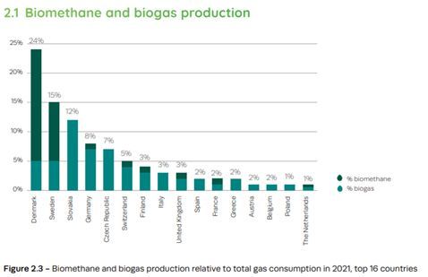 Zdroj: EBA Statistical Report 2022 – The Biomethane and Biogas Markets